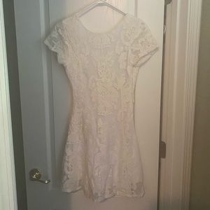 White Lace Dress